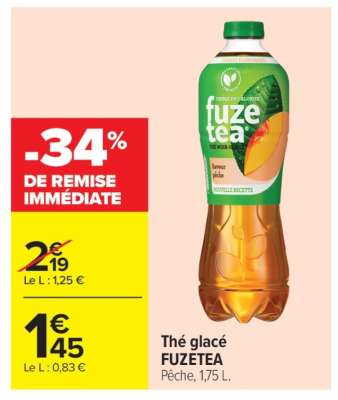 THÉ GLACÉ “FUZETEA”