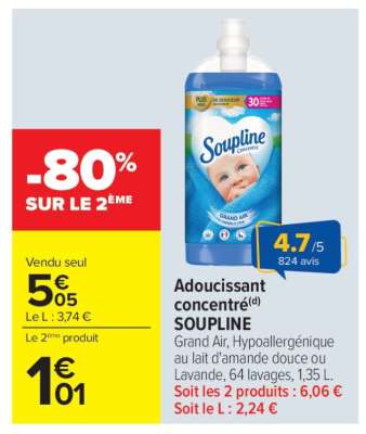 ADOUCISSANT CONCENTRÉ 'SOUPLINE'