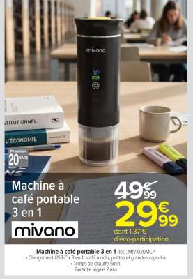 Machine à café portable 3 en 1