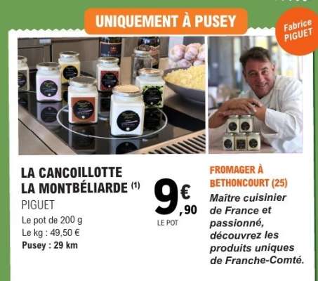 LA CANCOILLOTTE LA MONTBÉLIARDE