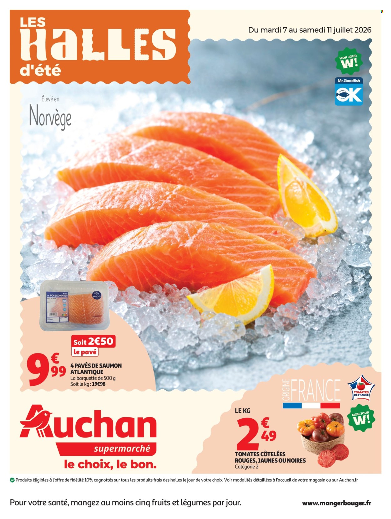 Catalogue Auchan - 07/07/2026 - 11/07/2026. Page 1