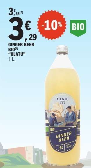 GINGER BEER BIO "OLATU"