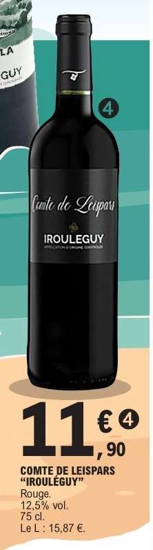 COMTE DE LEISPARS "IROULEGUY"