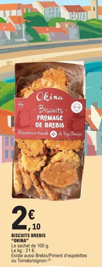 BISCUITS BREBIS “OKINA”