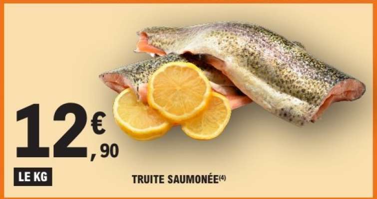TRUITE SAUMONÉE