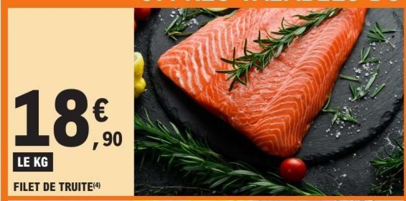 FILET DE TRUITE