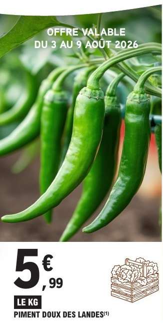 PIMENT DOUX DES LANDES