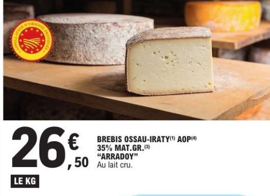 BREBIS OSSAU-IRATY AOP "ARRADOY"