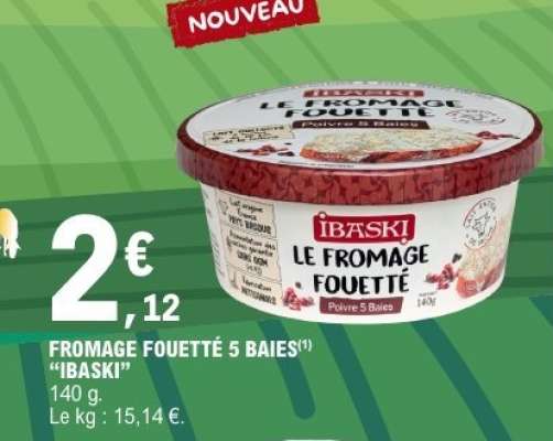 FROMAGE FOUETTÉ 5 BAIES