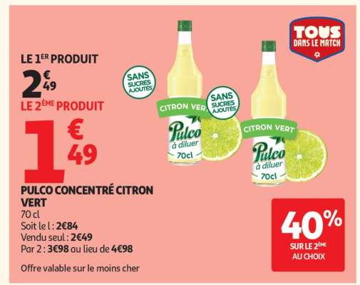 PULCO CONCENTRÉ CITRON VERT
