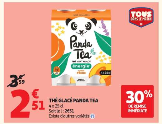 THÉ GLACÉ PANDA TEA