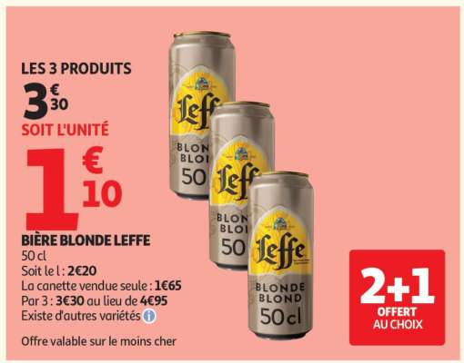Bière Blonde Leffe*