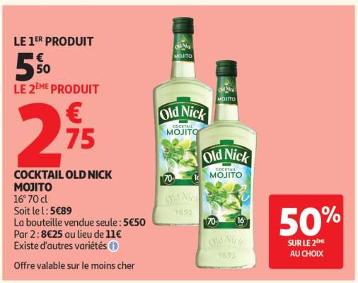 COCKTAIL OLD NICK MOJITO