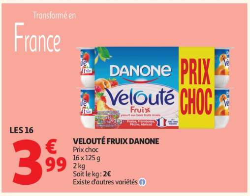 VELOUTÉ FRUIX “DANONE”