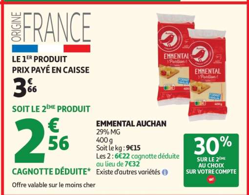 Emmental Auchan