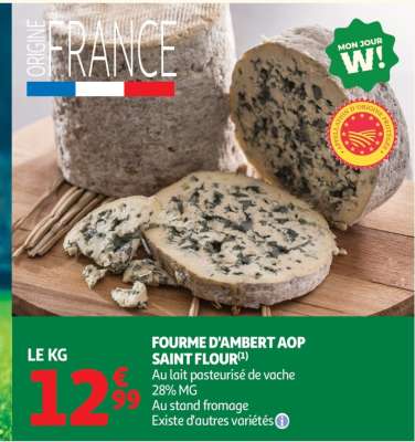 FOURME D'AMBERT AOP SAINT FLOUR