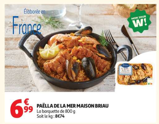 Paëlla de la mer MAISON BRIAU