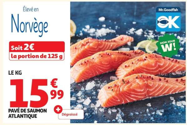 Pavé De Saumon Atlantique