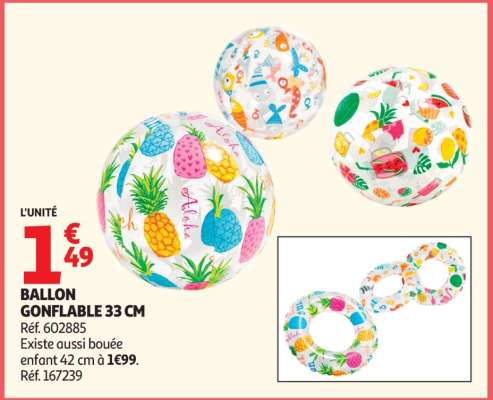 BALLON GONFLABLE 33 CM