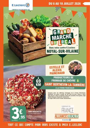 Catalogue E.Leclerc - 06/07/2026 - 18/07/2026.