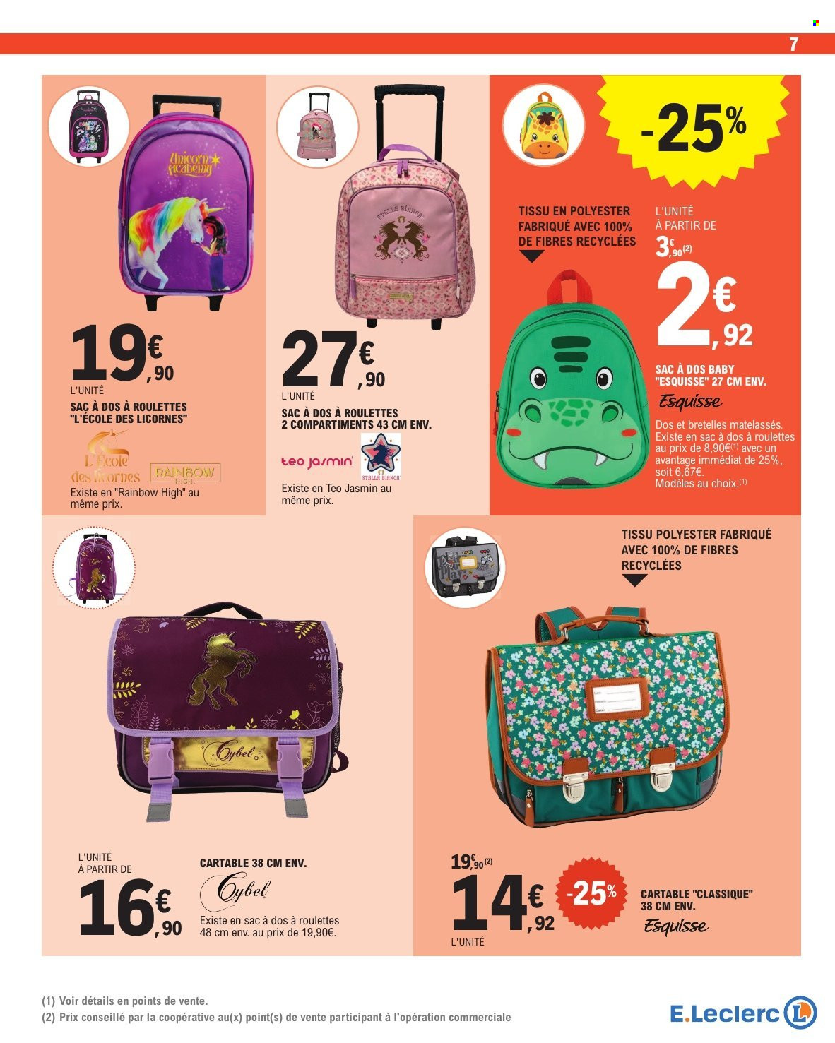 Catalogue E.Leclerc - 07/07/2026 - 18/07/2026. Page 7