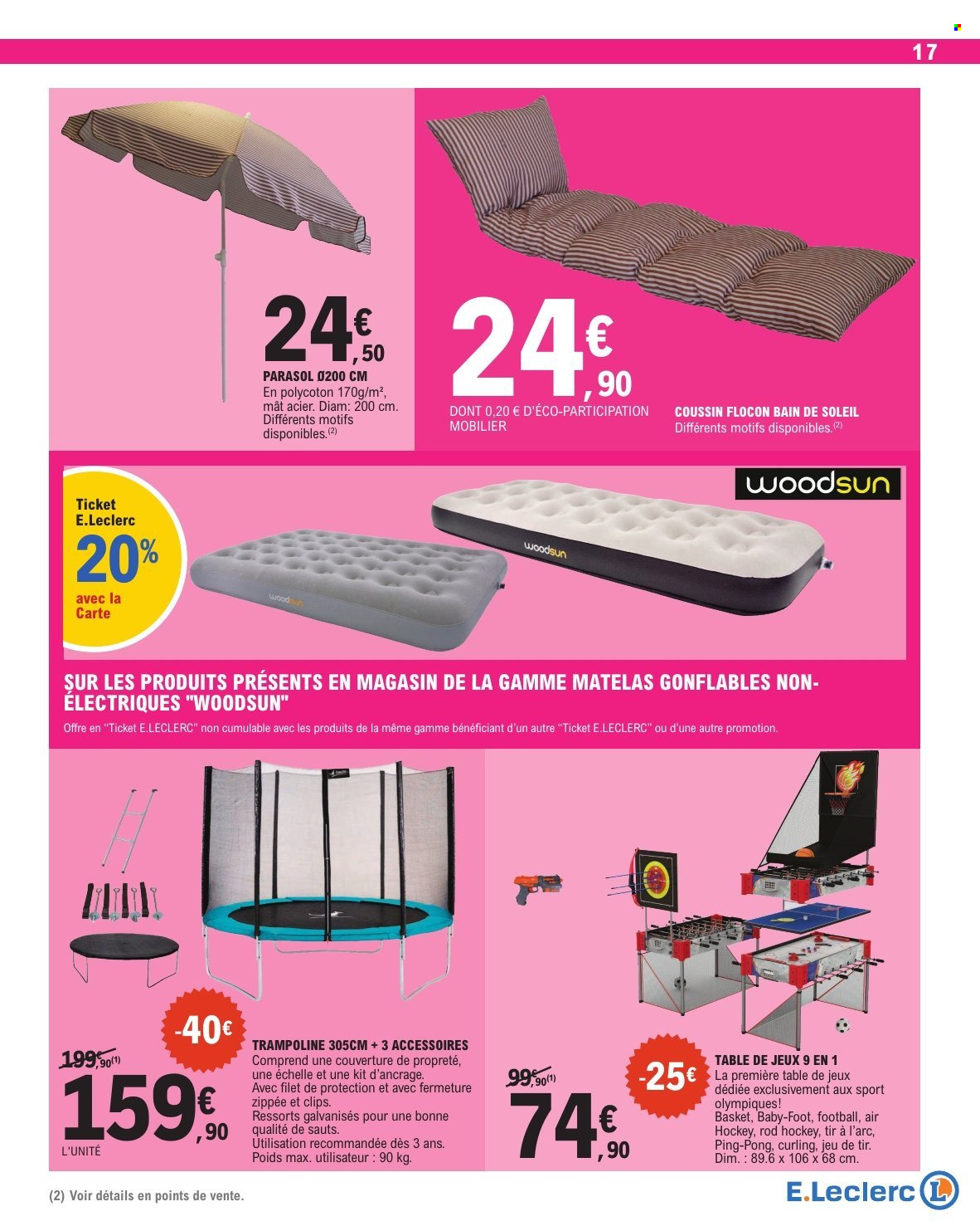 Catalogue E.Leclerc - 07/07/2026 - 18/07/2026. Page 17