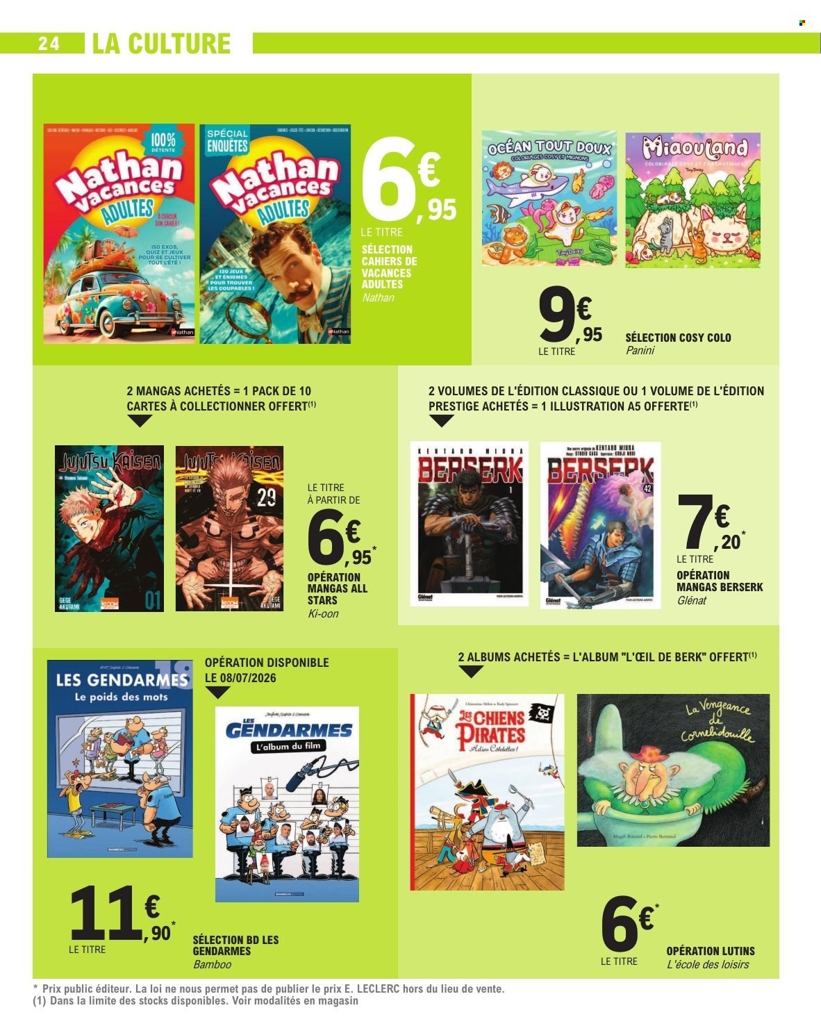 Catalogue E.Leclerc - 07/07/2026 - 18/07/2026. Page 24