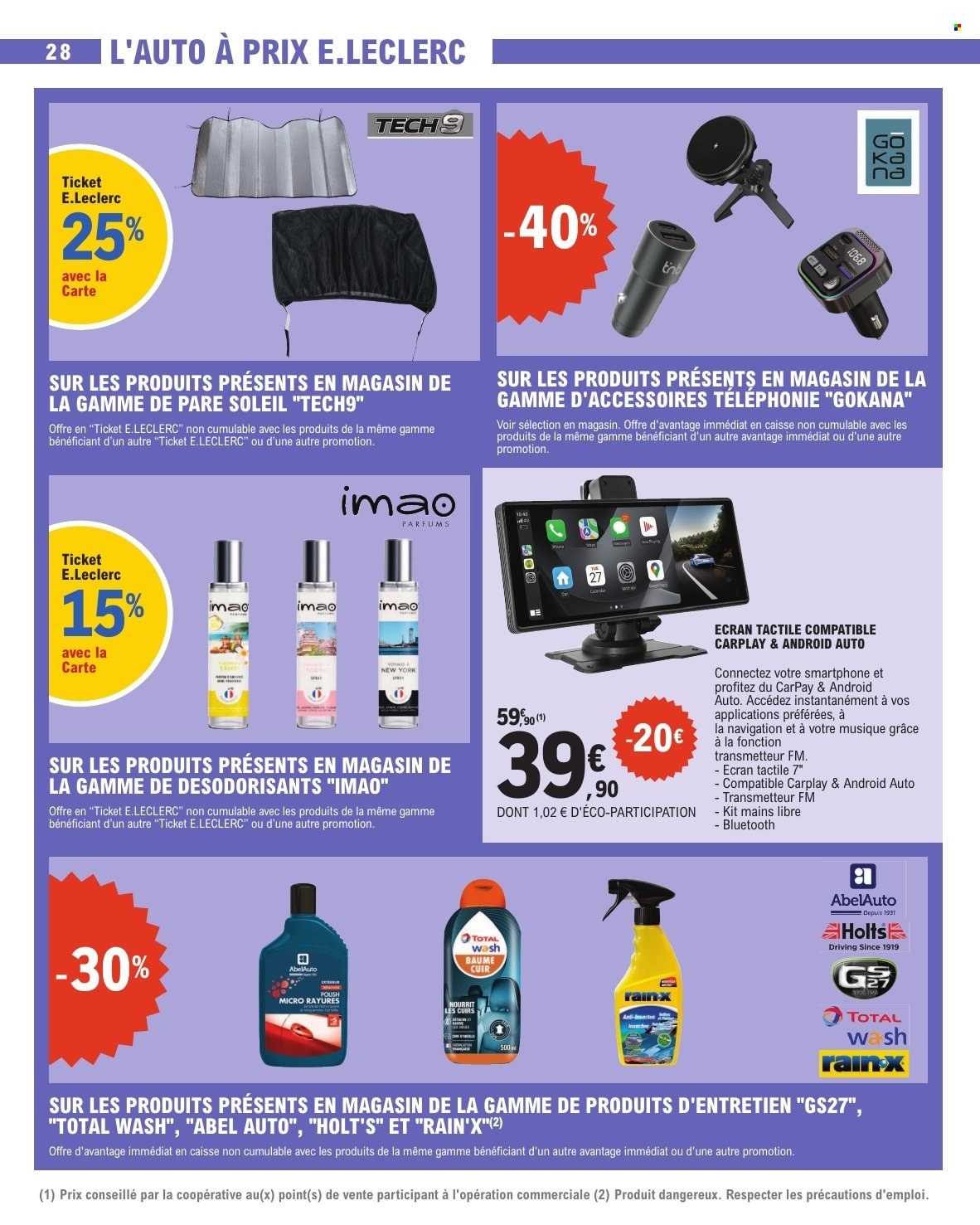 Catalogue E.Leclerc - 07/07/2026 - 18/07/2026. Page 28