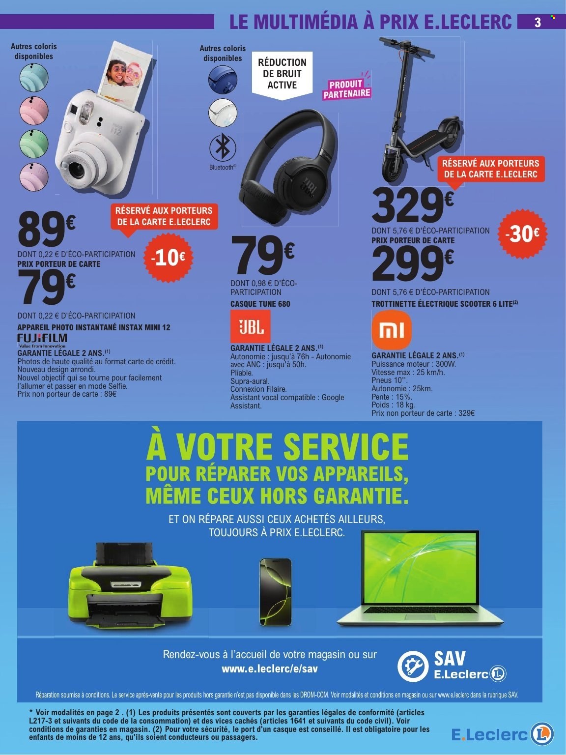 Catalogue E.Leclerc - 07/07/2026 - 18/07/2026. Page 3