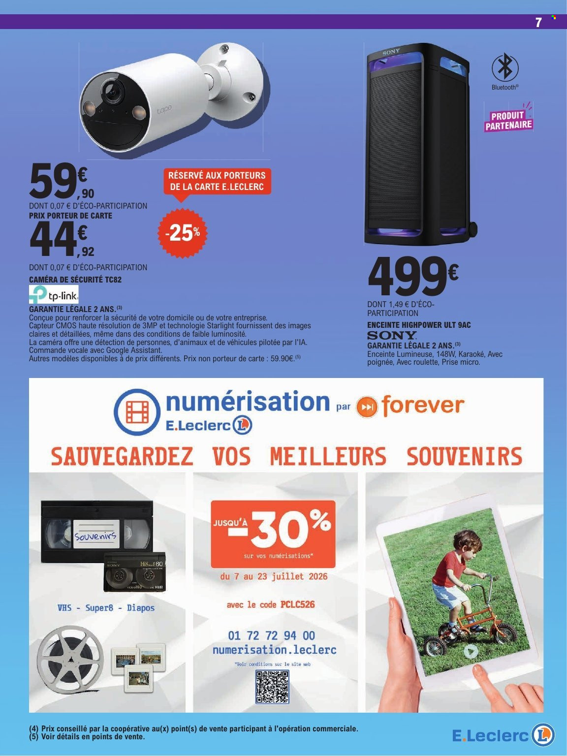 Catalogue E.Leclerc - 07/07/2026 - 18/07/2026. Page 7