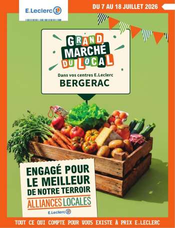 Catalogue E.Leclerc - 07/07/2026 - 18/07/2026.