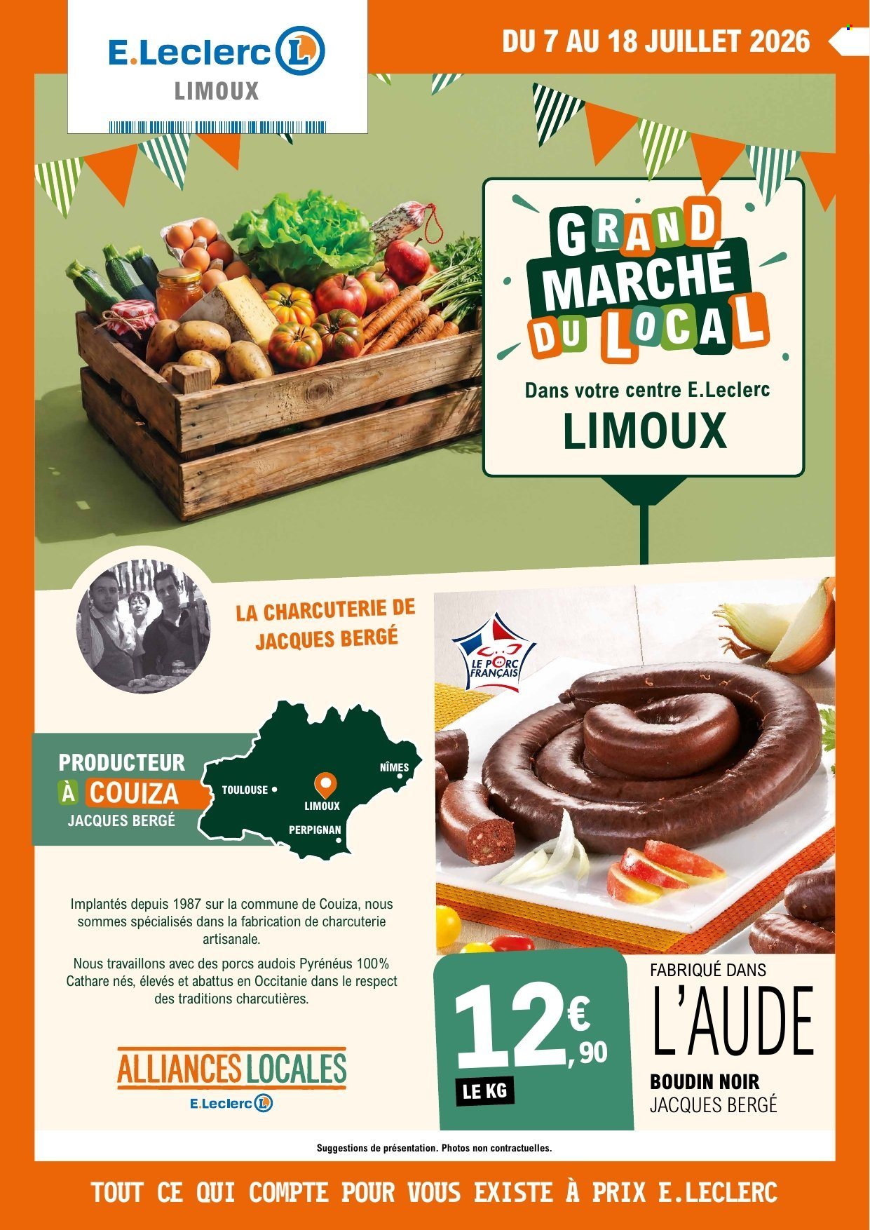 Catalogue E.Leclerc - 07/07/2026 - 18/07/2026. Page 1