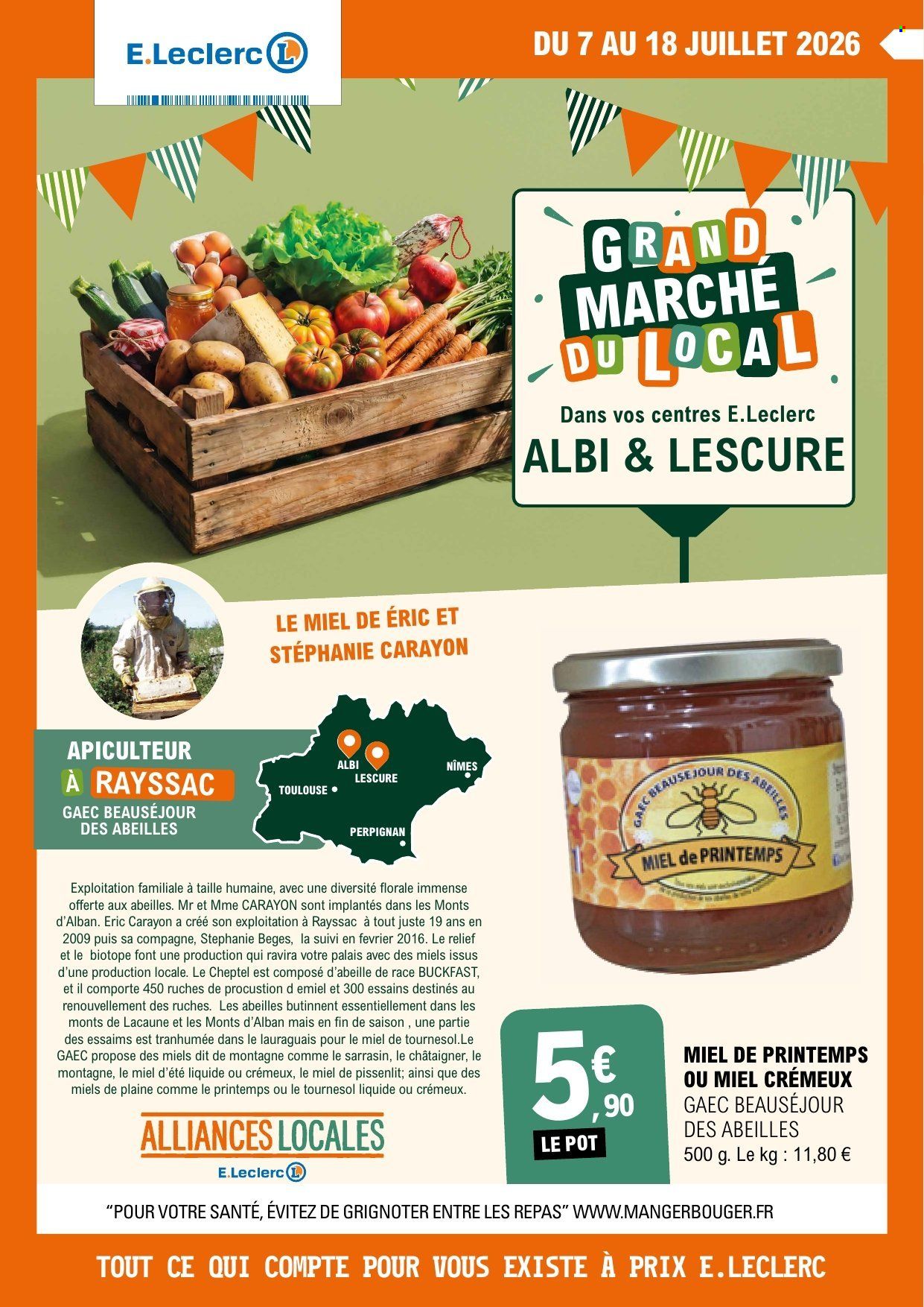 Catalogue E.Leclerc - 07/07/2026 - 18/07/2026. Page 1