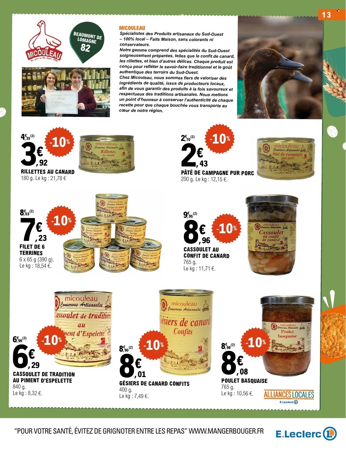 Catalogue E.Leclerc - 07/07/2026 - 18/07/2026. Page 13
