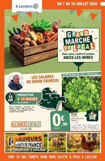 Catalogue E.Leclerc - 07/07/2026 - 18/07/2026.