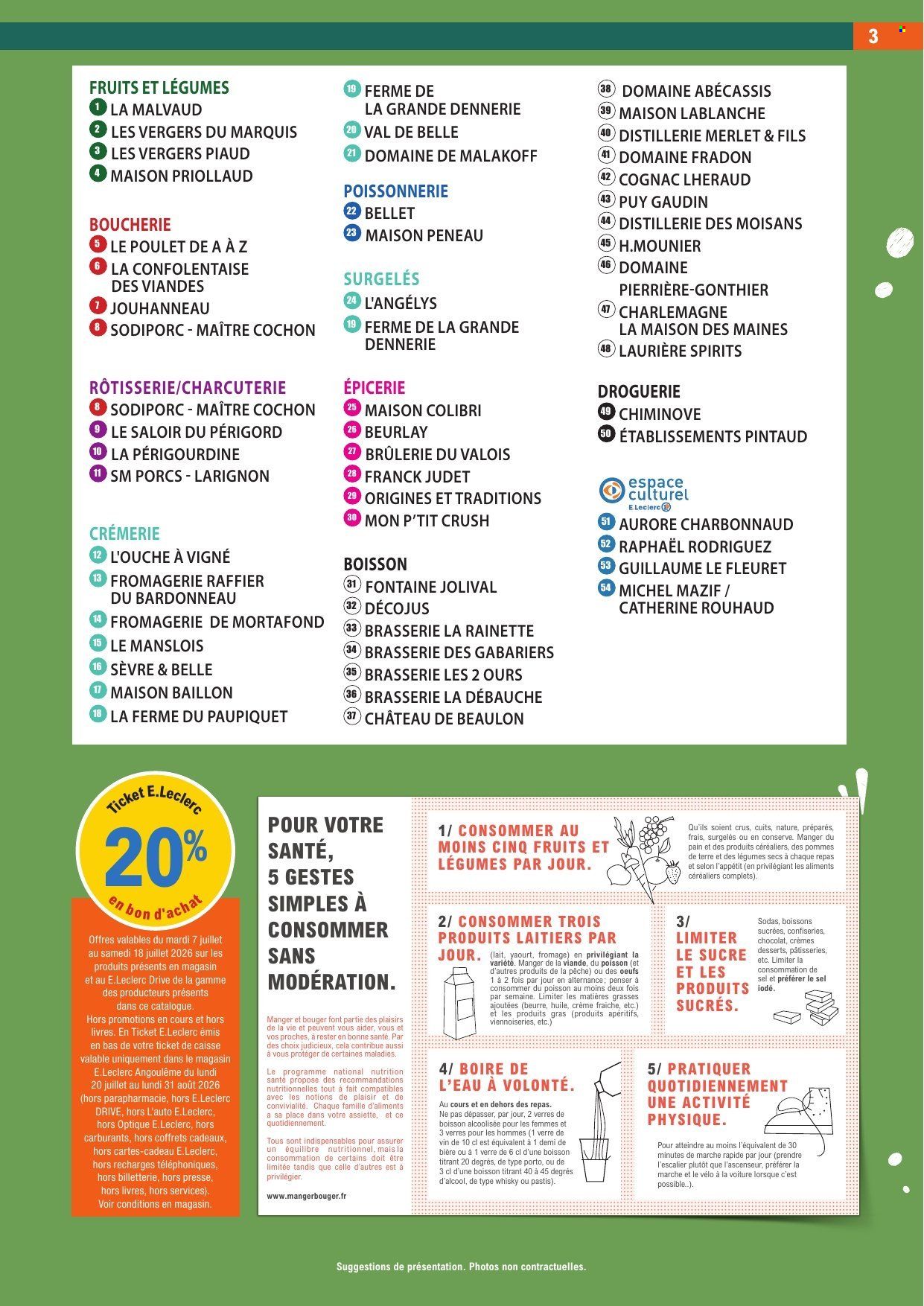 Catalogue E.Leclerc - 07/07/2026 - 18/07/2026. Page 3