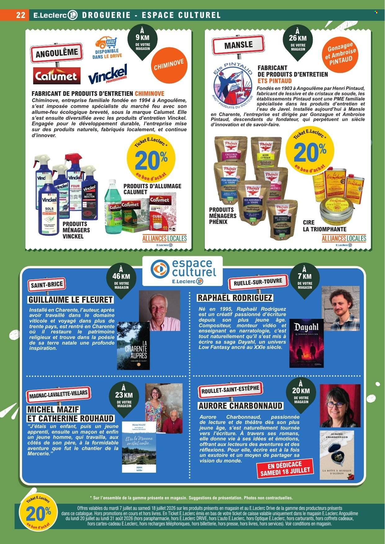 Catalogue E.Leclerc - 07/07/2026 - 18/07/2026. Page 22