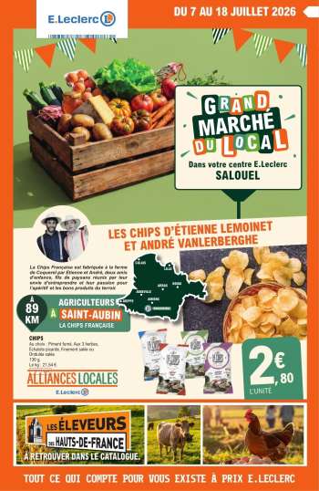Catalogue E.Leclerc - 07/07/2026 - 18/07/2026.