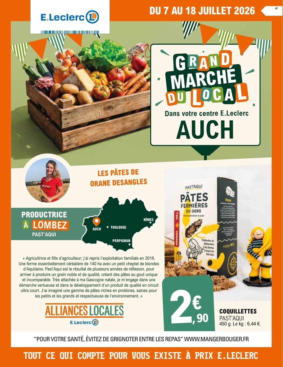 Catalogue E.Leclerc - 07/07/2026 - 18/07/2026. Page 1