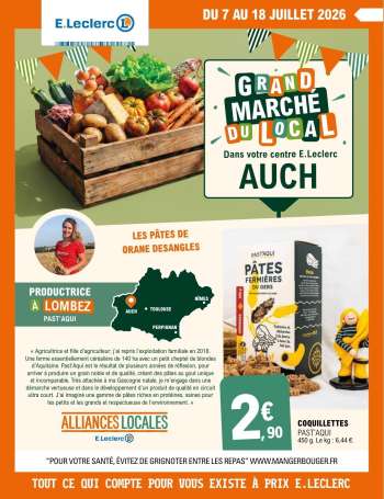 Catalogue E.Leclerc - 07/07/2026 - 18/07/2026.