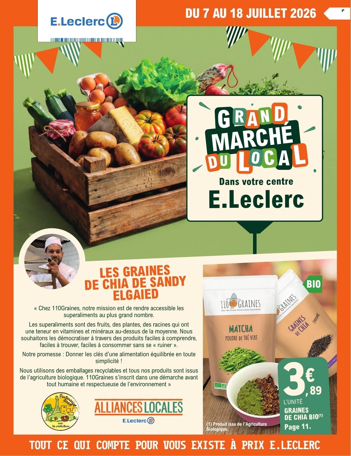 Catalogue E.Leclerc - 07/07/2026 - 18/07/2026. Page 1