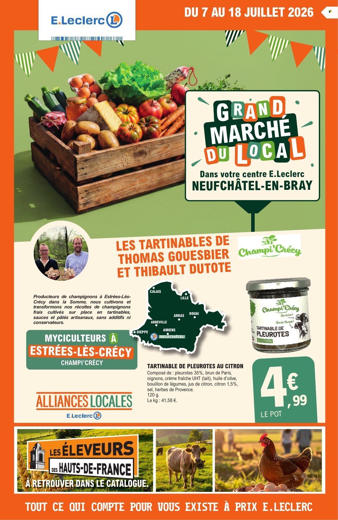 Catalogue E.Leclerc - 07/07/2026 - 18/07/2026. Page 1