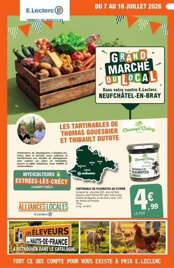 Catalogue E.Leclerc - 07/07/2026 - 18/07/2026.