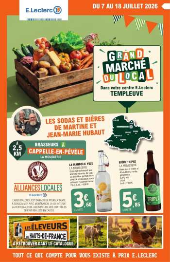 Catalogue E.Leclerc - 07/07/2026 - 18/07/2026.