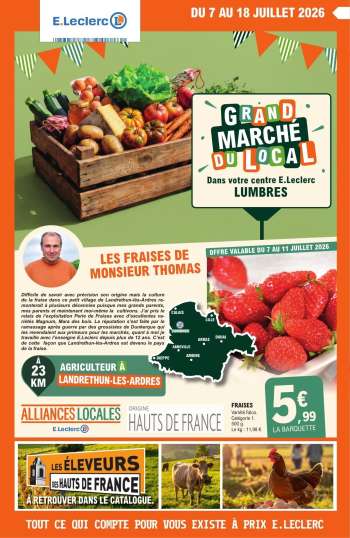 Catalogue E.Leclerc - 07/07/2026 - 18/07/2026.