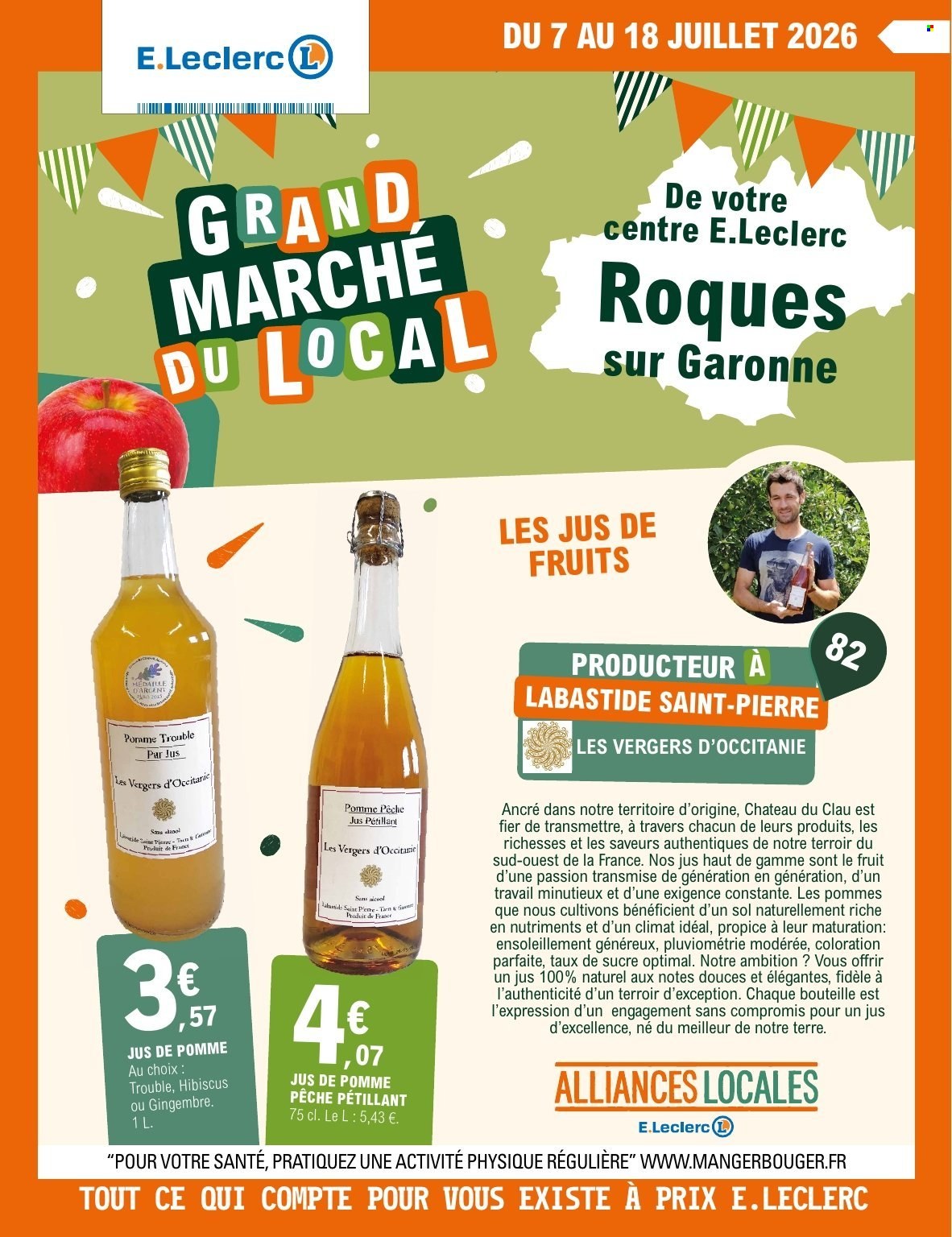 Catalogue E.Leclerc - 07/07/2026 - 18/07/2026. Page 1