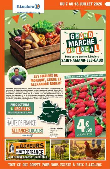 Catalogue E.Leclerc - 07/07/2026 - 18/07/2026.