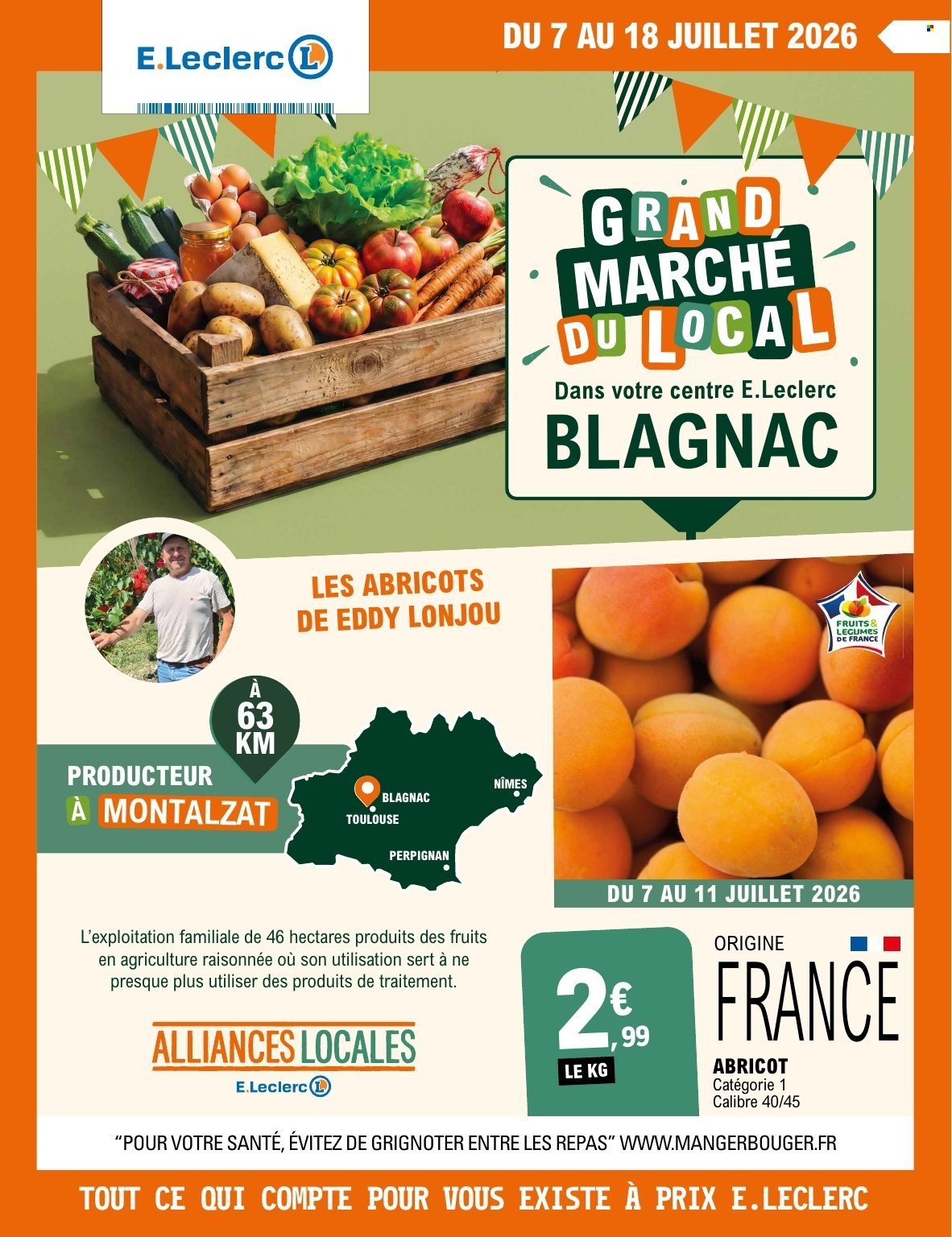Catalogue E.Leclerc - 07/07/2026 - 18/07/2026. Page 1