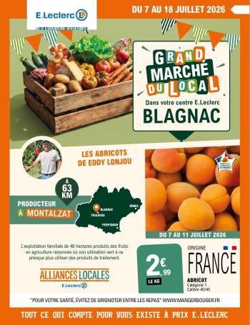 Catalogue E.Leclerc - 07/07/2026 - 18/07/2026.