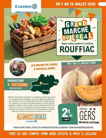 Catalogue E.Leclerc - 07/07/2026 - 18/07/2026.